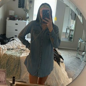 denim dress